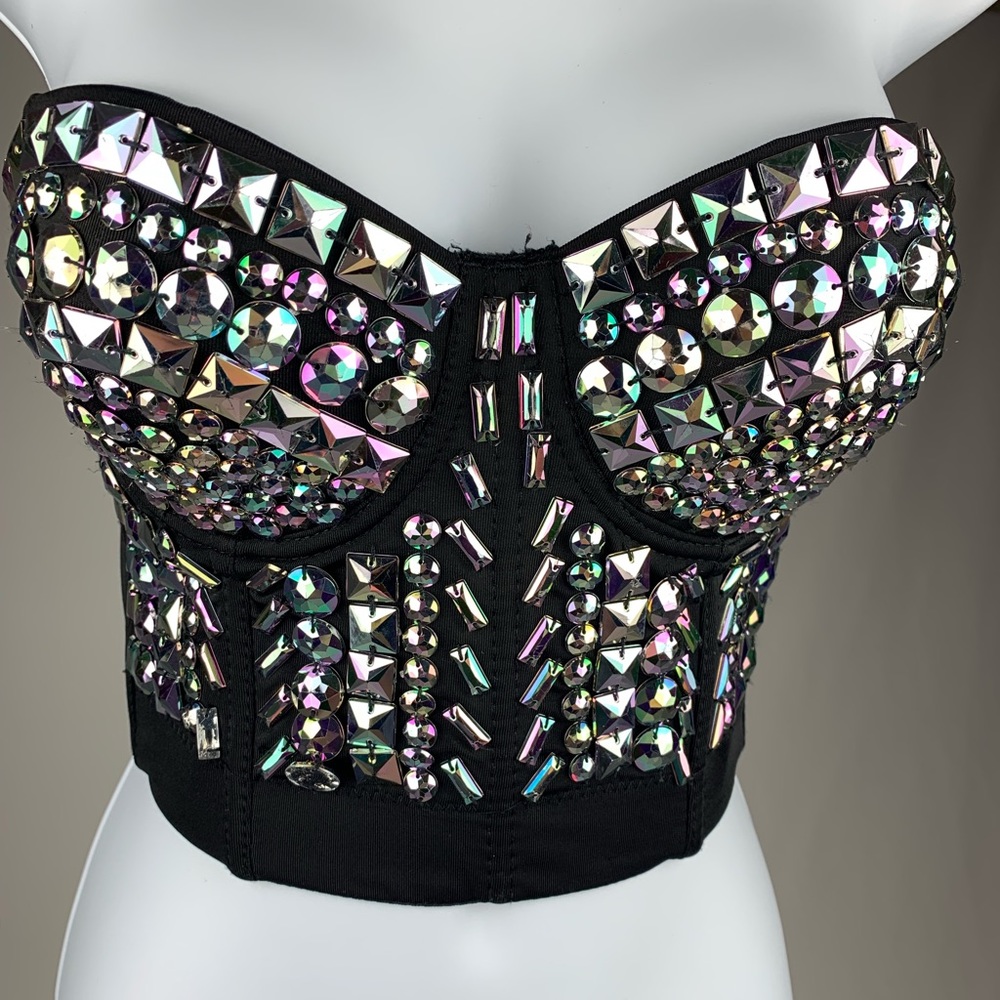 BLING Tank Crop Top